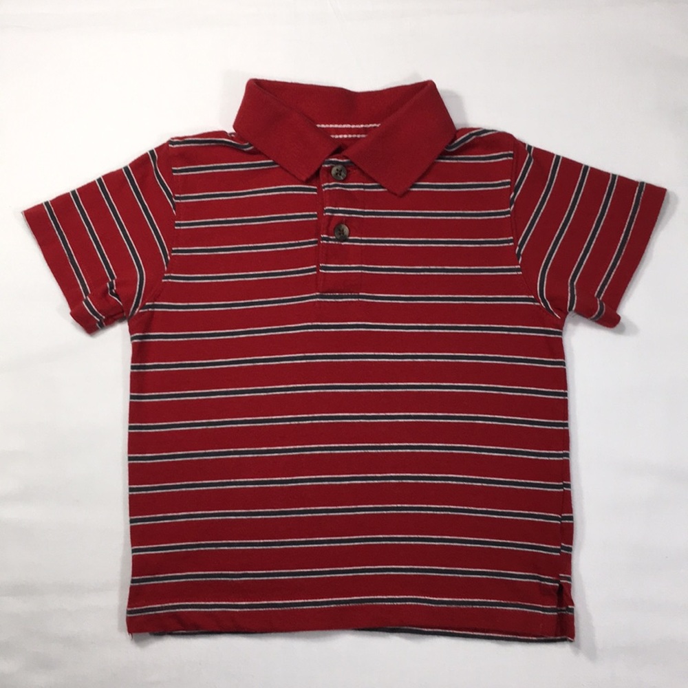 Read striped kids pullover top